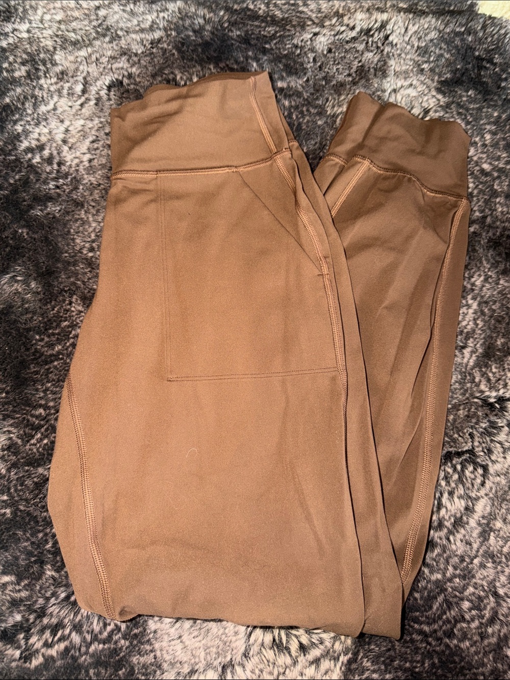 lululemon athletica Brown High-Rise Pocket Joggers